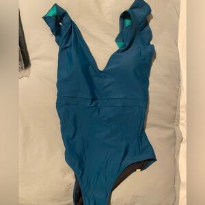 Teal One-Piece Swimsuit